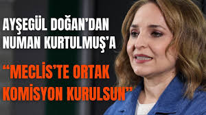 Ayşegül Doğan'dan Numan Kurtulmuş'a: Meclis'te ortak komisyon kurulsun