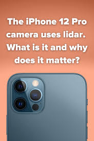 Lidar On The Iphone 12 Pro It S Cool Now But It S Going To Be So Much Cooler New Iphone Iphone Iphone Hacks