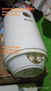 Certainly, the easiest way to get the job done is to hire a professional to do the work for you. Rinnai Tabung 30 Liter Water Heater Second Bandung