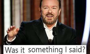 Explore ricky gervais tour schedules, latest setlist, videos, and more on livenation.com. Oscars 2021 Ricky Gervais Trolls Host Less Academy Awards And Tweets 2020 Golden Globes Monologue Daily Mail Online