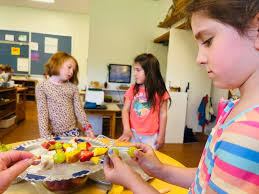 Thanks to all the young chefs who joined us for our Kids Can Cook Summer  Camp this week! Over five days, we learned how to make several different  recipes, how to set