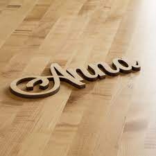 In sizes from 15 to retro script unpainted mdf wall letters. Script Wood Letters Cursive Wood Letters Craftcuts Com