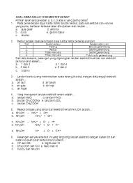18/2/2020 · kunci jawaban lks intan pariwara kelas 10 11 12 semester 2 tahun 2020/2021. Top Pdf Soal Kimia Kelas 10 Semester Genap 123dok Com
