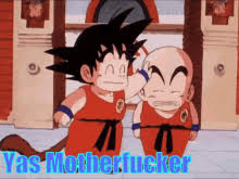 Doragon bōru) is a japanese media franchise created by akira toriyama in 1984. Goku Krillin Gifs Tenor