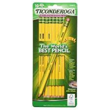 They are appropriate for students, artists. Ticonderoga 2 Wood Pencils 10 Ct Family Dollar