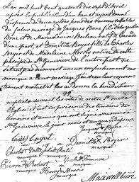 Charles Boyer and Marie Madeleine Maurice dit Chatillon