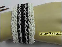 Armbänder aus bunten gummiringen selber machen. Loom Bands Ohne Rainbow Loom Deutsch A 3 Rainbow Loom Basteln Mit Kindern Hakelnadeln