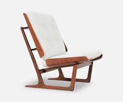 Please confirm item location (ny or nj). Danish Modern L A Mid Century Modern Sculptural Bentwood Lounge Chair