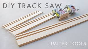 How to use a track saw. Diy Circular Saw Track Saw Guide Limited Tools Youtube