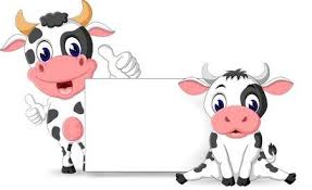 Illustration Of Cute Baby Cow Cartoon Cartoon Cow Cute Baby Cow Cow Illustration