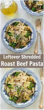 Leftover Shredded Roast Beef Pasta Primavera Kitchen Shredded Beef Recipes Beef Pasta Roast Beef Recipes