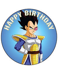 Each character's name, particularly their original japanese name, is a pun on regular words, often the names of various foods. 7 5 Inch Edible Cake Toppers Dragon Ball Z Super Vegeta Themed Birthday Party Collection Of Edible Cake Decorations Amazon Com Grocery Gourmet Food
