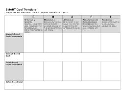 Smart Goals Template Goals Template Smart Goals Template Smart Goals Worksheet