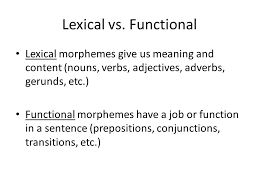 Functional morpheme are generally considered a closed class, which means that new functional morphemes cannot normally b. What Is Morphology The Study Of Words And Word Parts Ppt Video Online Download