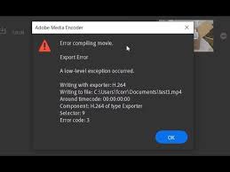 If there is an error message, what exactly does it say? How To Fix Error Compiling Movie In Adobe Premiere Rush Youtube