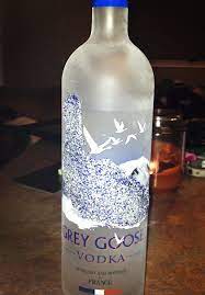 Another 21st Birthday Gift The Grey Goose Bottle Is Already Pretty Cute But I Added Some Glitter To The Goos 21st Birthday Gifts Small Gifts Grey Goose Bottle