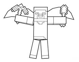 Free minecraft steve coloring pages for kids to download or to print. 100 Minecraft Coloring Pages Print Or Download Wonder Day Coloring Pages For Children And Adults