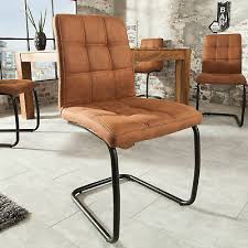 Er hatte 2 wochen lang diesen hellbraunen und sehr wässrigen stuhl, dazu blähungen und. Moderner Industrial Design Freischwinger Stuhl Modena Hellbraun Mit Ziersteppung Eur 89 95 Picclick De
