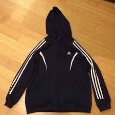 Black And White Striped Zip Up Hoodie Adidas Navy W White Stripes Zip Up Hoodie Zip Ups Hoodies White Stripe