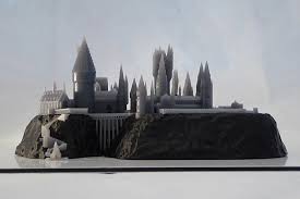 Hogwarts Model 3d Print Hogwarts Prints Harry Potter 3d