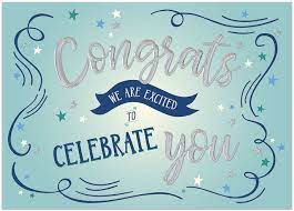Send your congratulations with a custom congratulations card made by yourself. Excited Congrats Card Employee Anniversary Cards Posty Cards