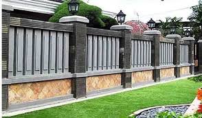 Terkecuali minimalis banyak berbagai design. 31 Best Desain Model Pagar Tembok Minimalis Modern Elegan Ideas Compound Wall Design House Design Fence Design