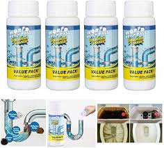 4pack powerful sink and drain cleaner
