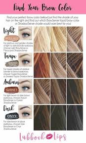 Find Your Brow Color I Would Love To Tell You About The Amazing Products Senegence Offers From Skin Care To L How To Color Eyebrows Brow Color Blonde Eyebrows