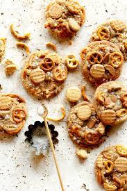 Nutter butter is an american sandwich cookie brand, first introduced in 1969 and currently owned by nabisco, which is a subsidiary of mondelez international. Salted Nutter Butter Cookies With Caramel And Pretzels