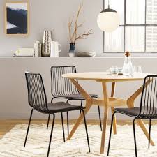 Better homes gardens nola modern chair with arms camel faux leather walmart com walmart com. 2pk Bowden Faux Leather And Metal Dining Chair Project 62 Target