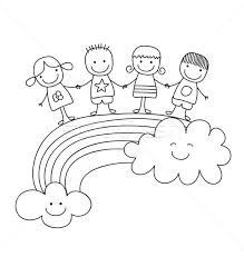 Cauta prin cele 5000 de desene de colorat si planse de colorat. Best Friends Vector Illustration C Dip 5443684 Stockfresh