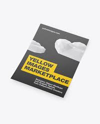 A4 Textured Paper Mockup In Stationery Mockups On Yellow Images Object Mockups