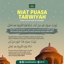 Maybe you would like to learn more about one of these? Nahdlatul Ulama On Twitter Puasa Hari Tarwiyah Melebur Setahun Dosa Dan Puasa Hari Arafah Menghilangkan Dosa Dua Tahun Jamiul Ahadits Xiv 34 Yuk Puasa Tarwiyah Niatnya Dibaca Malam Ini Ya Https T Co Ixagbwxtj6