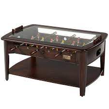 They have added a great compliment to the office ambiance. Barrington 42 Furniture Foosball Soccer Coffee Table Brown Walmart Com Walmart Com
