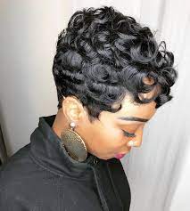 Quick Weave Top Shecute Keepitlookingnatural Pixiecuts Hairbylatise Shortbobblackhairsty Quick Weave Hairstyles Short Weave Hairstyles Hair Styles