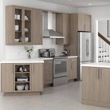 Hampton Bay Designer Series Edgeley Assembled 36x34 5x21 In Full Door Height Bathroom Vanity Base Cabinet In Driftwood Vtf36 Eddw The Home Depot In 2020 Tiny Kitchen Design Contemporary Kitchen Design Driftwood Kitchen