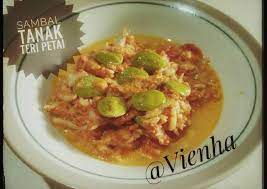 Resep Sambal Tanak Teri Petai Oleh Vienha Recipe Makanan Resep Sederhana Resep