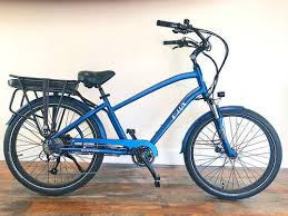 Elux Electric Newport Sport Limited Edition 2019 Cool Blue Denim 1 Electric Bike Bicycle Cool Bicycles