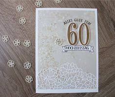 Jeder, der das brautpaar normalerweise nicht duzt, wie etwa der chef, kollegen oder nachbarn, sollte dies auch in der glückwunschkarte nicht tun. Diamantene Hochzeit Diamantene Hochzeit Karte Hochzeit Hochzeit