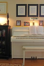 Pin By Maddie B On Above Piano Decor Piano Decor Piano Room Decor Traditional Family Rooms