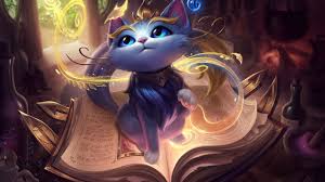 Download, share or upload your own one! Download 1920x1080 League Of Legends Yuumi Artwork Cute Cat Wallpapers For Widescreen Wallpapermaiden