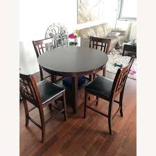 Media consoles like tv stands and entertainment centers are available at art van furniture, as well as coffee tables and cabinets. Art Van Dining Table With 4 Chairs Aptdeco