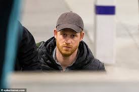 Prince harry is the second son of prince charles and princess diana, and the younger brother of prince william. Prince Harry Arrives In Uk For Last Royal Engagements Daily Mail Online