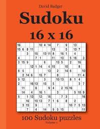 Don't want to solve the same sudoku puzzles again and again? Sudoku 16 X 16 100 Sudoku Puzzles Volume 1 Paperback Politics And Prose Bookstore