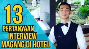 Pertanyaan interview business development manager kerja ini, perekrut ingin melihat bagaimana anda bisa membuat jalan bagi sebuah produk yang tidak populer untuk pertanyaan interview kerja ini, perekrut ingin melihat bagaimana antusias anda terhadap pekerjaan yang memiliki target tertentu. Pertanyaan Interview Magang Praktek Kerja Lapangan Yang Sering Ditanyakan Di Hotel Youtube