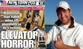 Tech Exec 30 Who Was Crushed By A Malfunctioning Elevator In Nyc Died From Mechanical Asphyxia Daily Mail Online