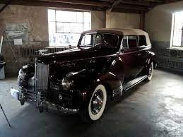 1941 Parkard 160 Convertible Sedan Classic Cars Beautiful Cars Large Cars