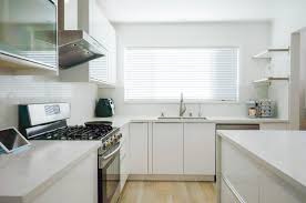 dream kitchen: white gloss euro cabinets