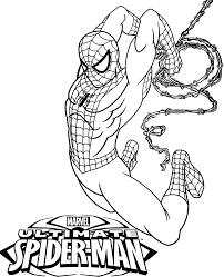 Free printable spiderman coloring pages for kids superman. Spiderman Coloring Page With Logo Topcoloringpages Net