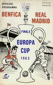 Benfica 5 Real Madrid 3 In May 1962 In Amsterdam The Programme Cover For The European Cup Final Con Imagenes Real Madrid Carteles De Futbol Copa De Europa